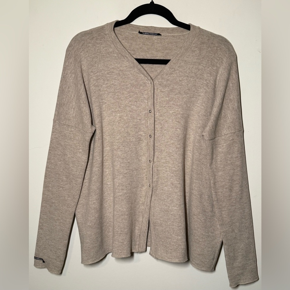 Album di Famiglia Short Cardigan in Cream size Small